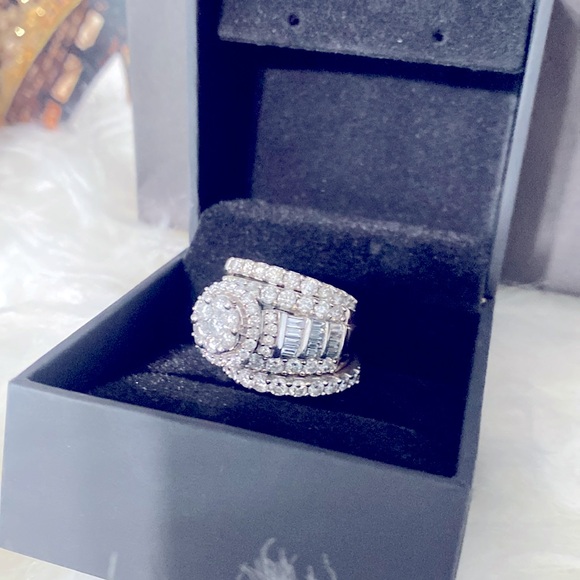 Kay Piece Bridal Set in 14K White Gold 💃🏻 like new - Picture 5 of 6